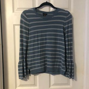 Long sleeve stripped sweater